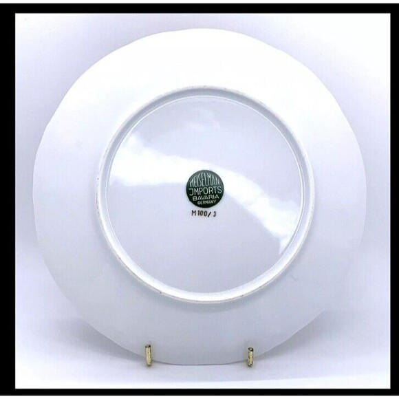 Vintage Set of 3 Meiselman Imports Bavaria Plates Trades of Old Paris Beautiful - Picture 10 of 11